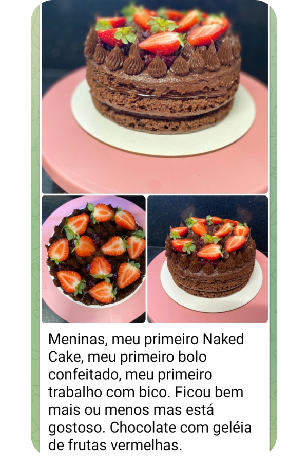 Print de depoimento de aluna 13