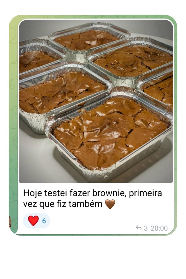 Print de depoimento de aluna 7